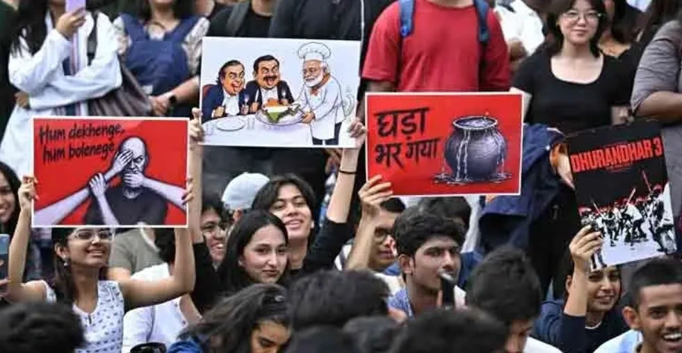 দিল্লি থেকে বেঙ্গালুরু: ভারতজুড়ে ছড়িয়ে পড়ছে ছাত্র-যুব আন্দোলন